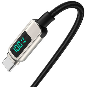 Câble de chargeur de téléphone <span class=keywords><strong>usbc</strong></span> 100w en alliage de zinc d'usine OEM - Product Image 5