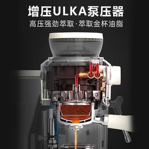 Cafetera Italiana Semiautomática Mochao K1PLUS Mini Libra con Extractor de 58 mm para Uso Doméstico - Product Image 4