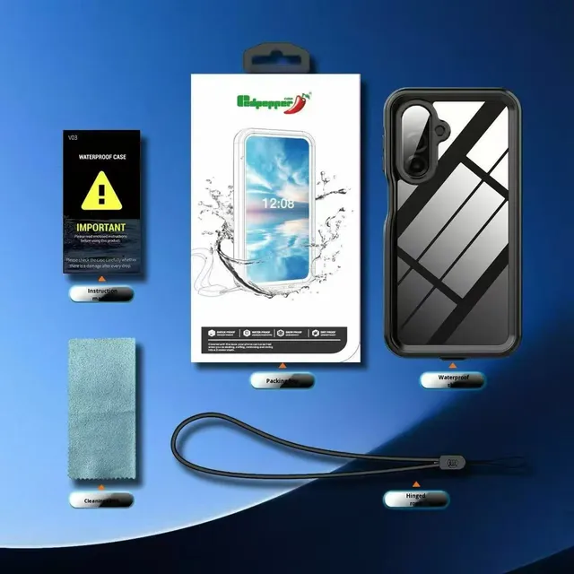 IP 68 Waterproof Sports Mobile Phone Case for Samsung Galaxy A17 5G A36 Diving Shockproof Cover