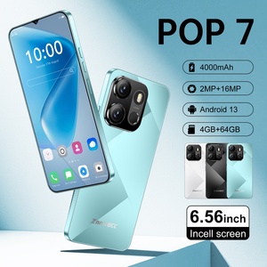 ZNNXECC POP7 สมาร์ทโฟนแอนดรอยด์ยอดนิยม 4GB+64GB หน้าจอ HD ขนาด 6.6 นิ้ว รองรับซิมคู่แบบ Dual Standby รองรับ 2G/3G/4G เวอร์ชันสากล - Product Image 5