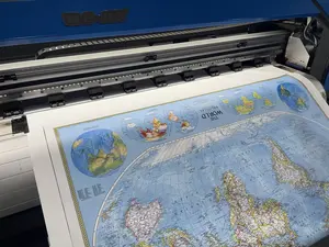 EJET 배너 인쇄 기계 플로터 프린터 스티커 1.8m 비닐 인쇄 xp600 에코 솔벤트 프린터