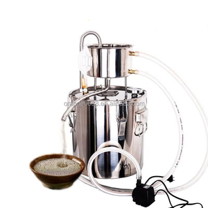12L hoa oải hương Tinh dầu chiết xuất máy 304 thép không gỉ Brandy nước cất Maker với động cơ cho chế biến rượu vang - Product Image 1