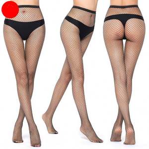 Legging Wanita Seksi Laris Manis, High Waist, Stoking Jaring Tinggi Paha, Pantyhose Seksi - Product Image 4