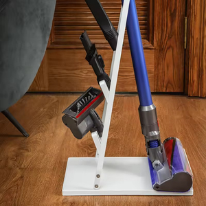 Support de <span class=keywords><strong>rangement</strong></span> pour <span class=keywords><strong>aspirateur</strong></span> sans fil, support de sol sans perçage, organisateur de câbles pour <span class=keywords><strong>balai</strong></span> électrique portatif - Product Image 3