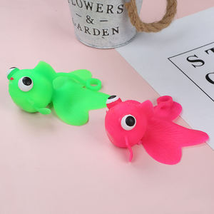 Jouet animal poisson rouge lumineux et mignon en forme de boule rebondissante, vente en gros d'usine Jincan, pour garçons et filles de 5 à 7 ans - Product Image 5