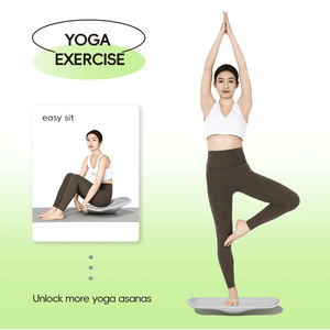 Fullcky 2024 Wobble Board Comfort Mat <span class=keywords><strong>per</strong></span> la casa o <span class=keywords><strong>l</strong></span>'ufficio tavolo in piedi Balance Board <span class=keywords><strong>per</strong></span> le gambe e il corpo esercizio - Product Image 1