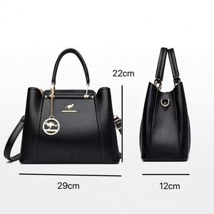 กระเป๋าถือผู้หญิง Sac a Main Femm รุ่นใหม่ ความจุเยอะ สะพายไหล่ หนัง PU กระเป๋าโท้ทสำหรับสุภาพสตรี ของขวัญวันแม่ - Product Image 6