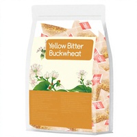 Thé en vrac cru aromatisé au sarrasin amer jaune (150g) Qualité supérieure 100% herbes naturelles Favorise la santé vasculaire Aide à la digestion
