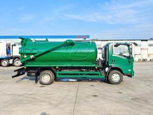 Isuzu 4X2 Septic Tanker Truck 5cbm 1400gallon Fecal <b>Suction</b> Truck Vacuum Sucking Vehicle,Factory customized, exported worldwide. - Product Image 3
