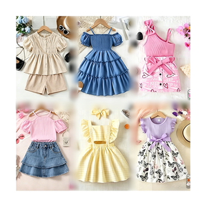 Vestidos de Niña al por Mayor de Fábrica, Ropa Usada de Segunda Mano, Ropa de Bebé de Verano, Entrega Aleatoria de Vestidos para Niñas - Product Image 1