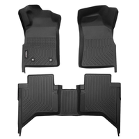 Tapis de sol de voiture 3D TPE sur mesure, toutes saisons, imperméables, pour Toyota Hilux Vigo 2005-2014