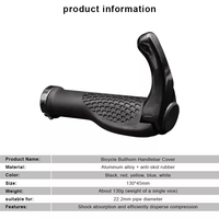 RIDERACE bicicleta antideslizante goma agarre bicicleta ergonómico manillar extremo aleación de aluminio bloqueo montaña Bar Trek Grips