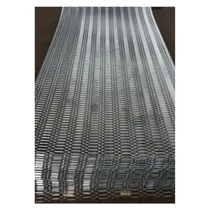 Rollos de rejilla de alambre de metal expandido, aluminio resistente, precio más bajo