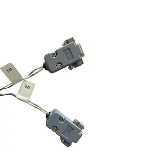 Arnés de cableado de enchufe Banana, adaptador de enchufe D Sub 9P, conector trenzado, Cable personalizado DB9