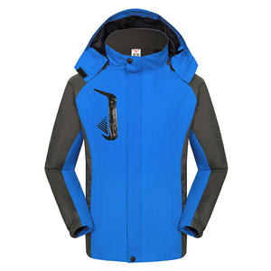 Personalizado Unisex impermeable a prueba de viento ligero cremallera suave Shell al aire libre ropa deportiva Golf chaqueta de lluvia - Product Image 1