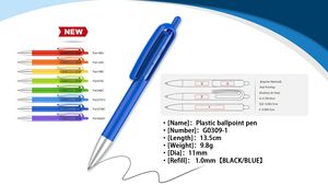 Bolígrafo de Plástico Multicolor de Alta Calidad y Económico para Estudiantes, Oficina y Banco, con Clip - Product Image 2