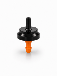 Dispositivo de Riego por Goteo con Disco Redondo Negro y Naranja, Cabezal de Goteo con Púas para Jardín, Huerto y Paisajismo - Product Image 2