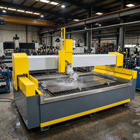Machine de découpe CNC à jet d'eau, type pont, haute pression, 1200 x 1200 mm, 4000 x 2000 mm, structure portique
