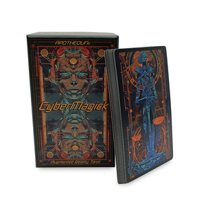 Naipes de <span class=keywords><strong>Tarot</strong></span> de impresión personalizada de alta calidad Exquisita expresión artística para reuniones sociales al por mayor - Product Image 3