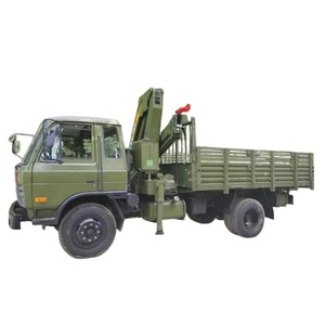 Camion grue pliable tout-terrain 4x4 DONGFENG, fabricant de camions grue de transport 4x4 - Product Image 1