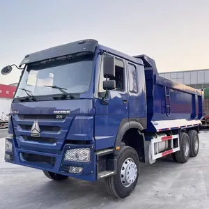 Tweedehands 50 Ton Camion Volquete Gebruikt Howo Dump Truck Te Koop In Voorraad