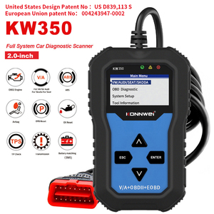 เครื่องอ่านโค้ดรถยนต์ KONNWEI OBD2 สำหรับ VAG ระบบเต็มรูปแบบ ABS ถุงลมนิรภัย รีเซ็ตไฟเตือนน้ำมัน EPB เครื่องมือวินิจฉัยรถยนต์ - Product Image 3