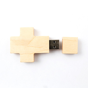 Số lượng lớn gỗ hình chữ thập USB Pendrive 4GB 8GB 16GB 32GB tùy chỉnh Keychain hoạt động khác nhau Quà Tặng USB2.0/3.0 Bộ nhớ gậy - Product Image 6
