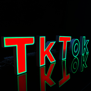 Letrero Luminoso LED RGB con Cambio de Color, Letrero de Neón Personalizado para Exteriores, Resistente al Agua IP65, Letrero con Logotipo Comercial - Product Image 6