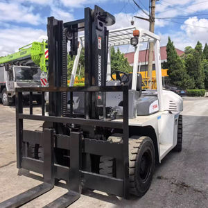 Bon prix, chariot élévateur diesel d'occasion HELI 3/5/7/10 tonnes, avec de bonnes performances et de bonnes performances de travail, chariot élévateur d'occasion TCM HELI FD50, prix - Product Image 1