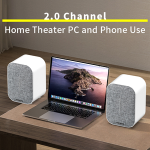 Haut-parleur multimédia de bureau actif 50W, qualité sonore HiFi, son stéréo puissant, basses profondes, USB/TF/AUX avec commande par bouton, utilisation PC - Product Image 3