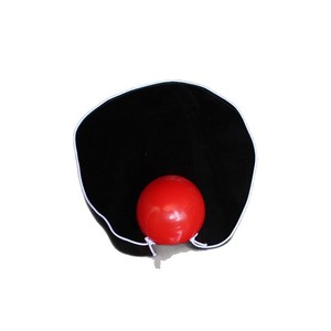 Nez de clown en plastique rouge pour accessoires de costume de fête d'Halloween, accessoire de maquillage unisexe - Product Image 3