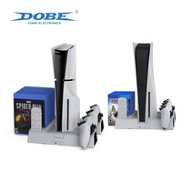 DOBE Factory Direct Accessoires de jeu Ventilateur de refroidissement Station de charge Support vertical pour console PS5/PS5 Slim/PS5 Pro