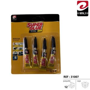 Colla Istantanea Mnj Super Glue 2G X4 per Usi Multipli - Product Image 3