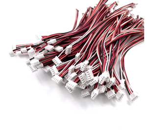 สายเคเบิลประกอบแบบกำหนดเองสำหรับมืออาชีพ ขนาด <span class=keywords><strong>2</strong></span>.54 มม. ขั้วต่อแบบ <span class=keywords><strong>2</strong></span>/<span class=keywords><strong>3</strong></span>/4/5/6 ขา ตัวเมีย แบบ Sh Zh Ph Xh PVC1007AWG22 สายไฟฟ้าสำหรับอุปกรณ์อิเล็กทรอนิกส์ - Product Image 1