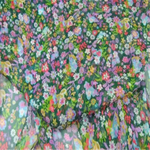 Tela <span class=keywords><strong>de</strong></span> Chifón Georgette <span class=keywords><strong>de</strong></span> Seda 100% Pura, Natural, Cómoda, con Estampado <span class=keywords><strong>de</strong></span> Flores Pequeñas y Bonitas, Transpirable, para Vestido <span class=keywords><strong>de</strong></span> Verano - Product Image 1