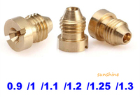 Embouts de buse en laiton SS de haute qualité pour canon à mousse 1.1mm/1.25mm/1.4mm