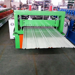 키 기어 구성 요소가있는 자동 컬러 스틸 지붕 패널 시트 머신 타일 성형 기계 - Product Image 2