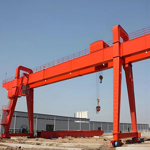 Grúa Pórtico Europea de Doble Viga de Mármol de Fábrica China, 32 Toneladas, con Ruedas, en Venta - Product Image 1