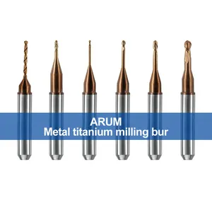Burs Milling Dental Titanium Milling Bur Dental Bur Wet Milling Arum