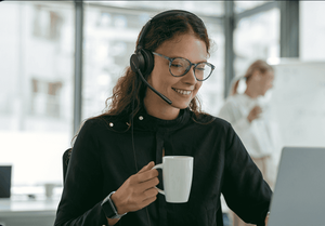 UH44 Dual <b>Microphone</b> Acoustic Shield 3.0 Acoustic Shield Technology 300 . Rotating USB Wired Headset - Product Image 4