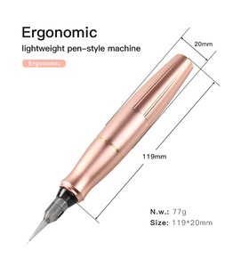 Biomaster CTGE004 Máquina <span class=keywords><strong>de</strong></span> tatuaje Dermograph Pluma rotativa profesional para aguja Thunderlord y maquillaje permanente - Product Image 4