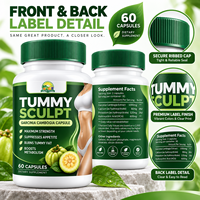 Capsules de Garcinia Cambogia Naturelle pour le Contrôle de l'Appétit, le Soutien du Métabolisme, la Gestion Quotidienne du Poids chez l'Adulte