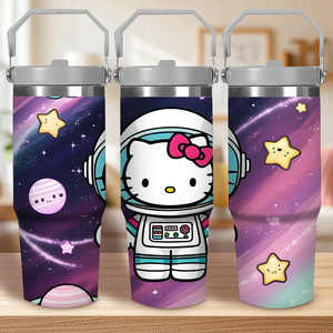 Custom UV Printed 30oz Stainless Steel Anime Tumbler Cartoon Themed Promotional Drinkware with 2 Day USA Shipping
