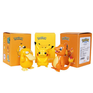 Action Figure Originali di Alta Qualità Anime Pokémon Pikachu Squirtle Bulbasaur Charmander Psyduck Giocattoli per Bambini - Product Image 4