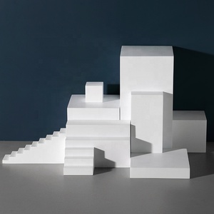 Escaleras y escalones de plástico blanco personalizados de alta calidad, decoración de fondo de fotografía pequeña - Product Image 2