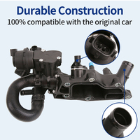 110601560R 110600353R Boîtier de sortie d'eau de refroidissement pour Renault Captur Megane Scenic Dacia 1.2 TCe
