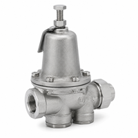 Katup Pengatur Tekanan Air YOD Customized SUS 304/316L yang Dapat Disesuaikan 3/4'' 1/2'' Bebas Timbal untuk Perpipaan Air, Katup Pengaman Pengurang Tekanan (PRV)