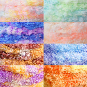 Nettoyants pour tuyaux géants en peluche arc-en-ciel, fournitures d'artisanat, nettoyants pour tuyaux multicolores, fournitures d'artisanat pour projets créatifs DIY - Product Image 5