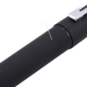 Bolígrafo de Regalo Publicitario de Alta Gama con Logotipo Personalizado en Gel, Acabado Mate, Tacto Pesado, Multifuncional, con Punta Táctil, Plástico Negro, 0.5 mm - Product Image 3