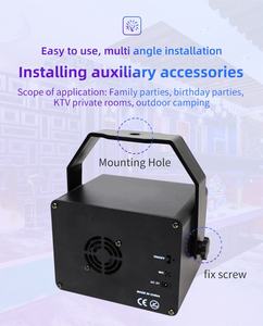 Proyector LED HaoMing 3 en 1 <span class=keywords><strong>Oceam</strong></span> Star Party, Lámpara Nocturna con Proyección de Estrellas para Dormitorio, Ondas, Música, Ritmo, Fiestas Infantiles - Product Image 5